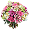 porte bonheur muguet et rose